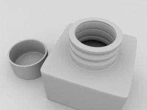 garrafa de tinta Modelo 3D