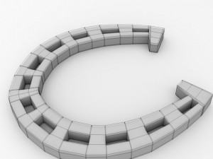 horseshoe 3Dモデル