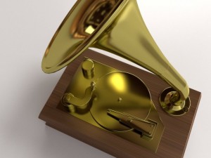 gramaphone 3D Model