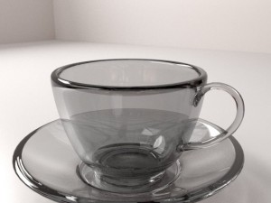 cup and saucer Model 3D