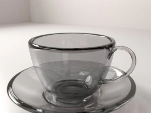 cup and saucer 3D Model