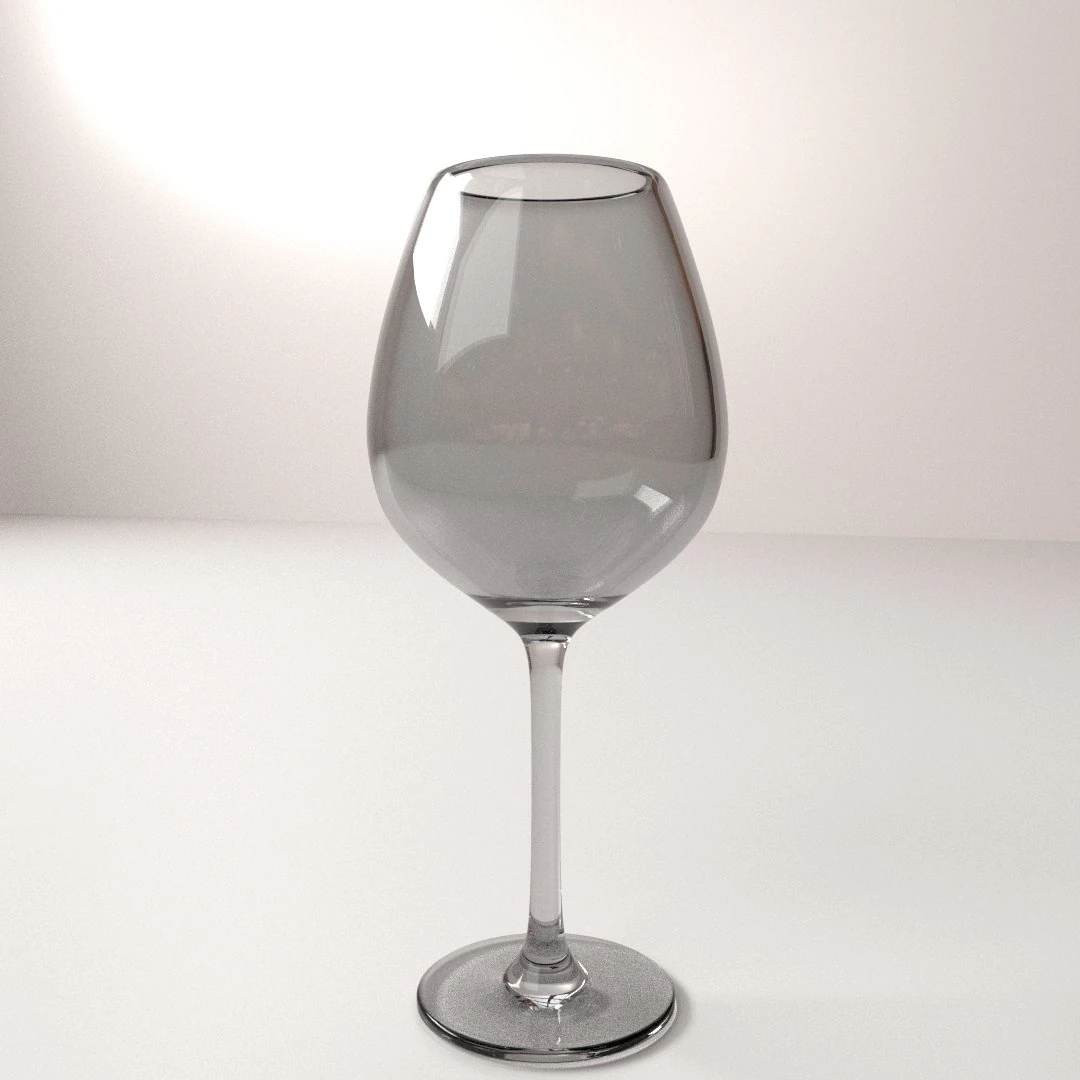 wine glass 3D Model .c4d .max .obj .3ds .fbx .stl .blend 