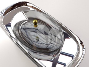 chafing dish stand 3D 모델