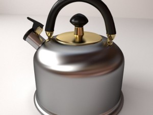 whistling kettle 3D Model