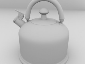 whistling kettle Modèle 3D
