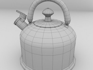 whistling kettle Modèle 3D