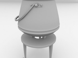 cauldron Model 3D