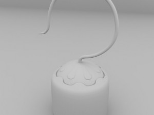 iron hook 3D मॉडल
