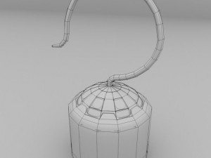 iron hook 3D मॉडल