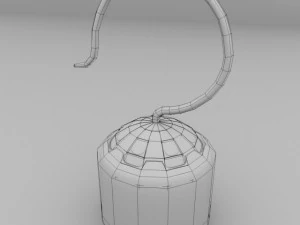 gancio di ferro Modello 3D