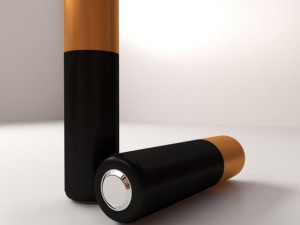 battery 3D Model