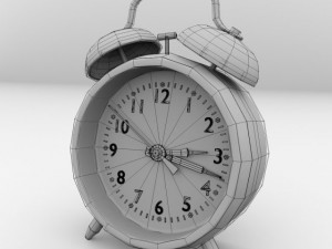 alarm clock 3D 모델