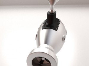 cartoon submarine Modèle 3D