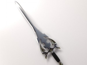 devil sword Modèle 3D
