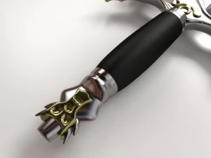 devil sword 3D Model