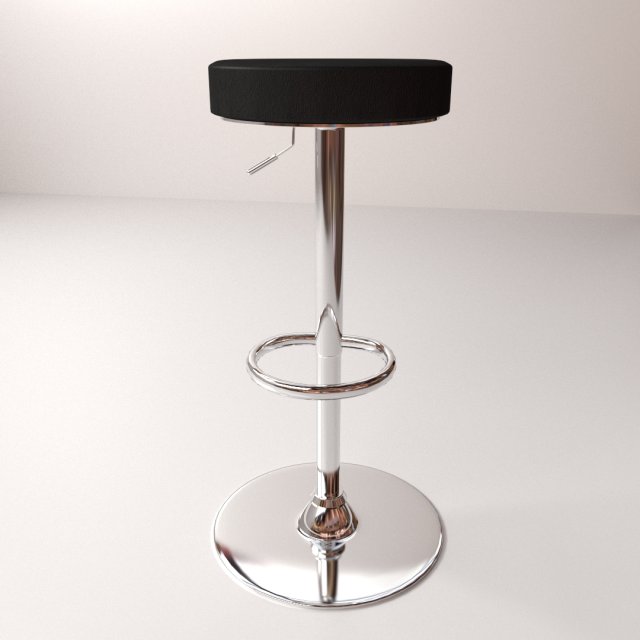 bar stool Model 3D .c4d .max .obj .3ds .fbx .stl .blend 