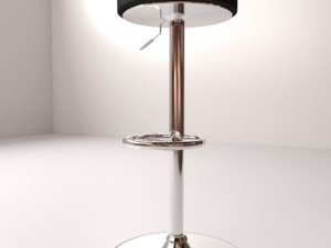 bar stool Model 3D