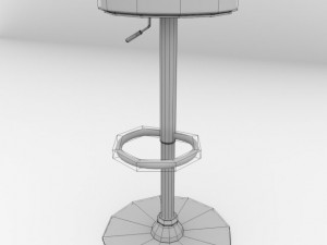 bar stool Model 3D