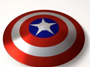 kaptan amerika kalkanı 3D Model