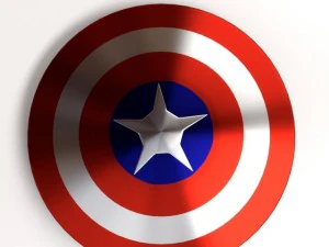 캡틴 아메리카 쉴드 3D 모델