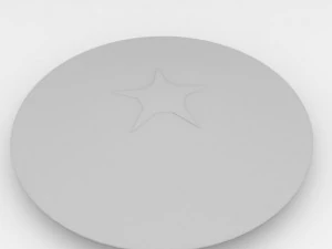 캡틴 아메리카 쉴드 3D 모델