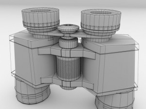binoculars 3D Model