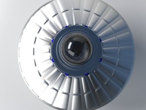 flying saucer Modello 3D