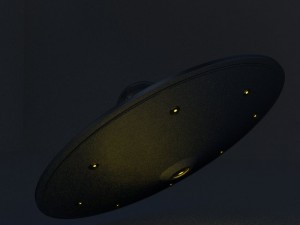 flying saucer Modello 3D