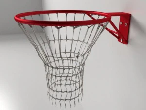 canestro da basket Modello 3D