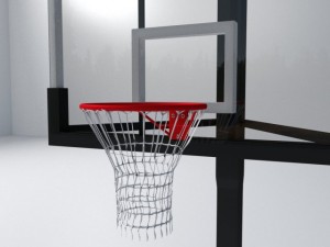 basketball backboard 3D Model