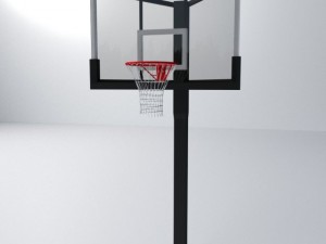 basketball backboard 3D-Modell