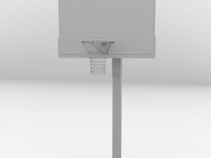 basketball backboard 3D-Modell
