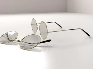 classic glasses 3D Model