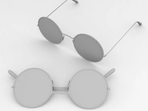 classic glasses 3D Model