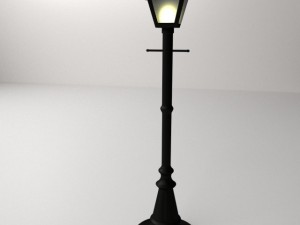 light post Modelo 3D