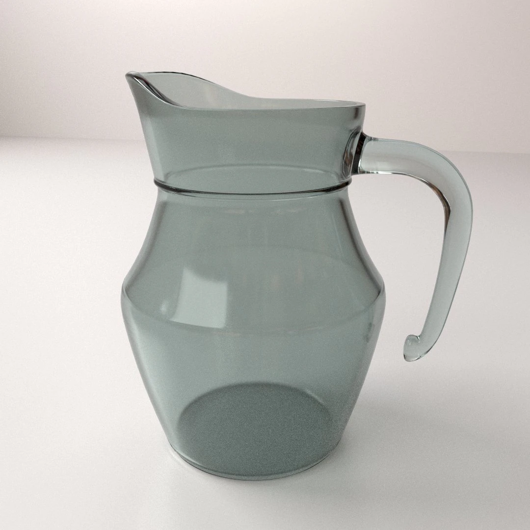 water jug 3D Model .c4d .max .obj .3ds .fbx .stl .blend 