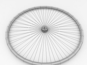 bicycle tire 3D 모델