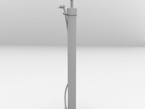 bicycle air pump 3D Model