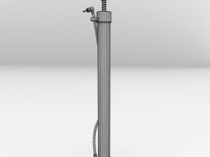 bicycle air pump 3D Model