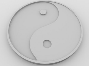 yin yang 3D Модель
