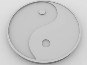 yin yang 3D Model
