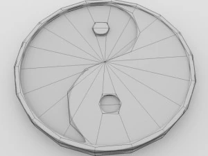 yin yang 3D Model