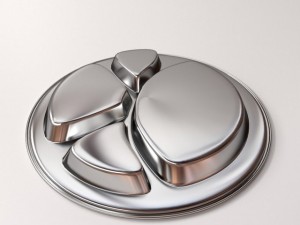 cafeteria tray 3Dモデル