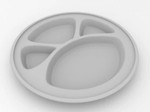 bandeja de cafeteria Modelo 3D