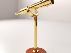 desktop telescope 3D Model