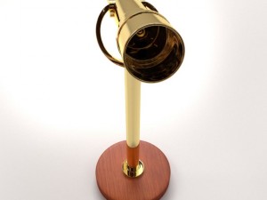 desktop telescope Modello 3D