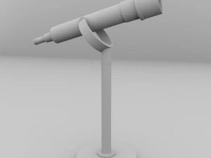 desktop telescope 3D Model