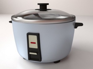 rice cooker 3D Model