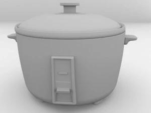 rice cooker 3D Model