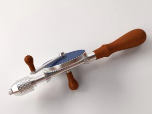 trapano manuale Modello 3D